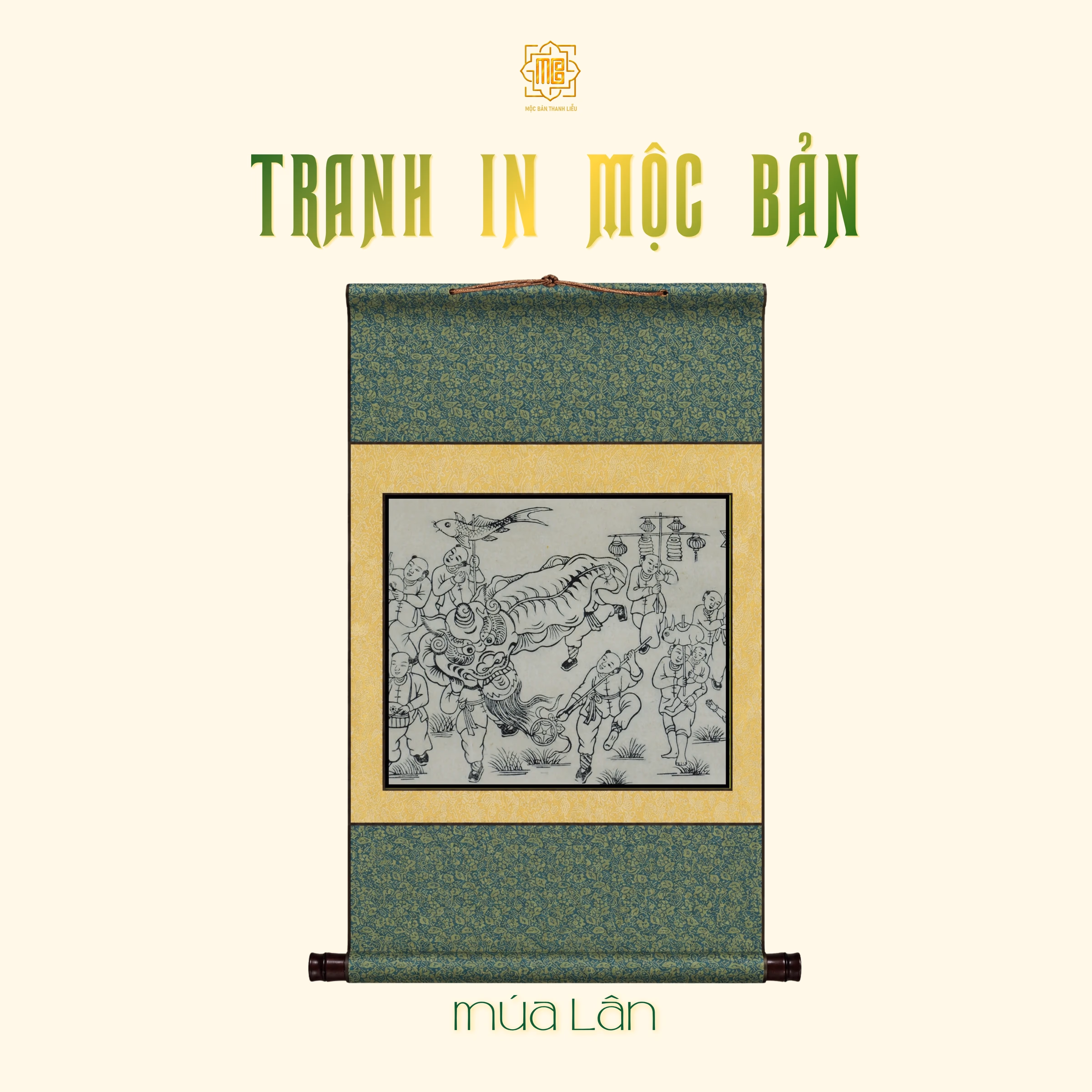 Tranh in mộc bản Thanh Liễu — Tranh in mộc bản 27
